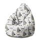 Puf Pearshape Miś Superbohater-M-Velvet