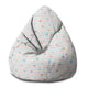 Puf Pearshape Pastel Hearts