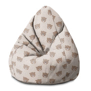 Pearshape Pouf Cute Bear
