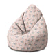 Pearshape Happy Cow-M Velvet Pouf