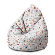 Pearshape Pouf It's Fun in Space-M-Velvet