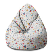 Pearshape Pouf It's Fun in Space-S-Oxford