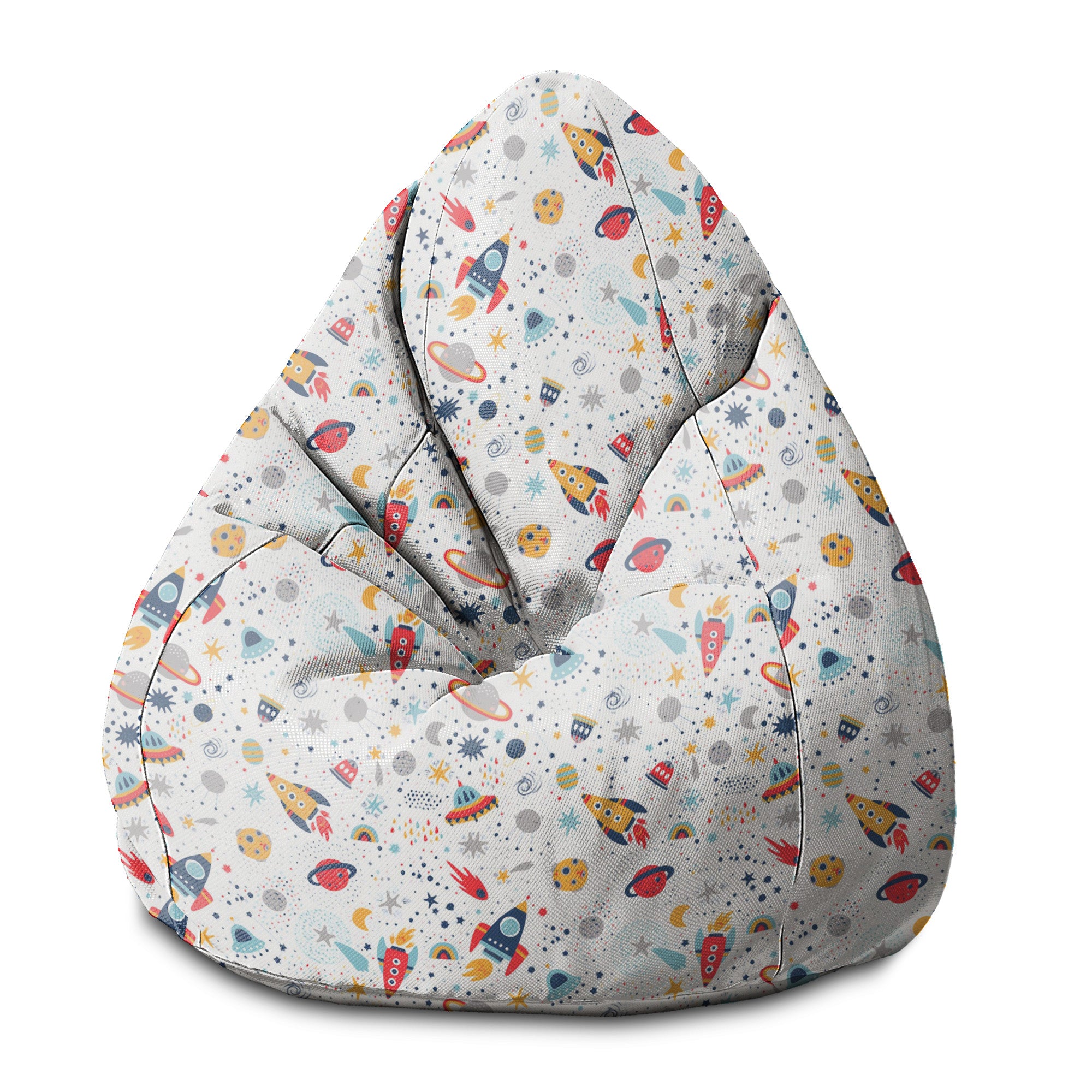 Pearshape Pouf It's Fun in Space-S-Oxford