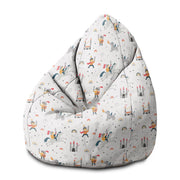 Puf Birnenform Ritter und Drache-M-Oxford