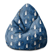Puf Birnenform Hase im Weltraum-S-Oxford
