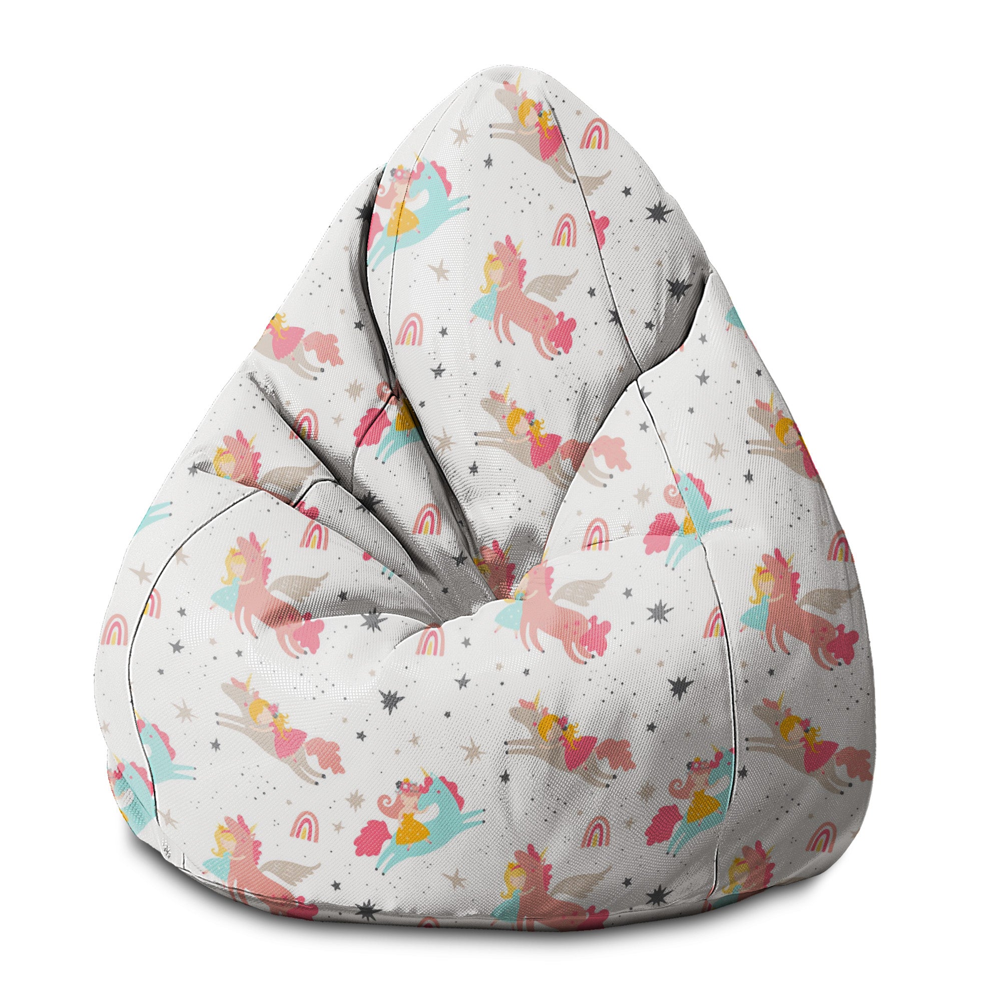 Puf Birnenform Einhorn Prinzessin