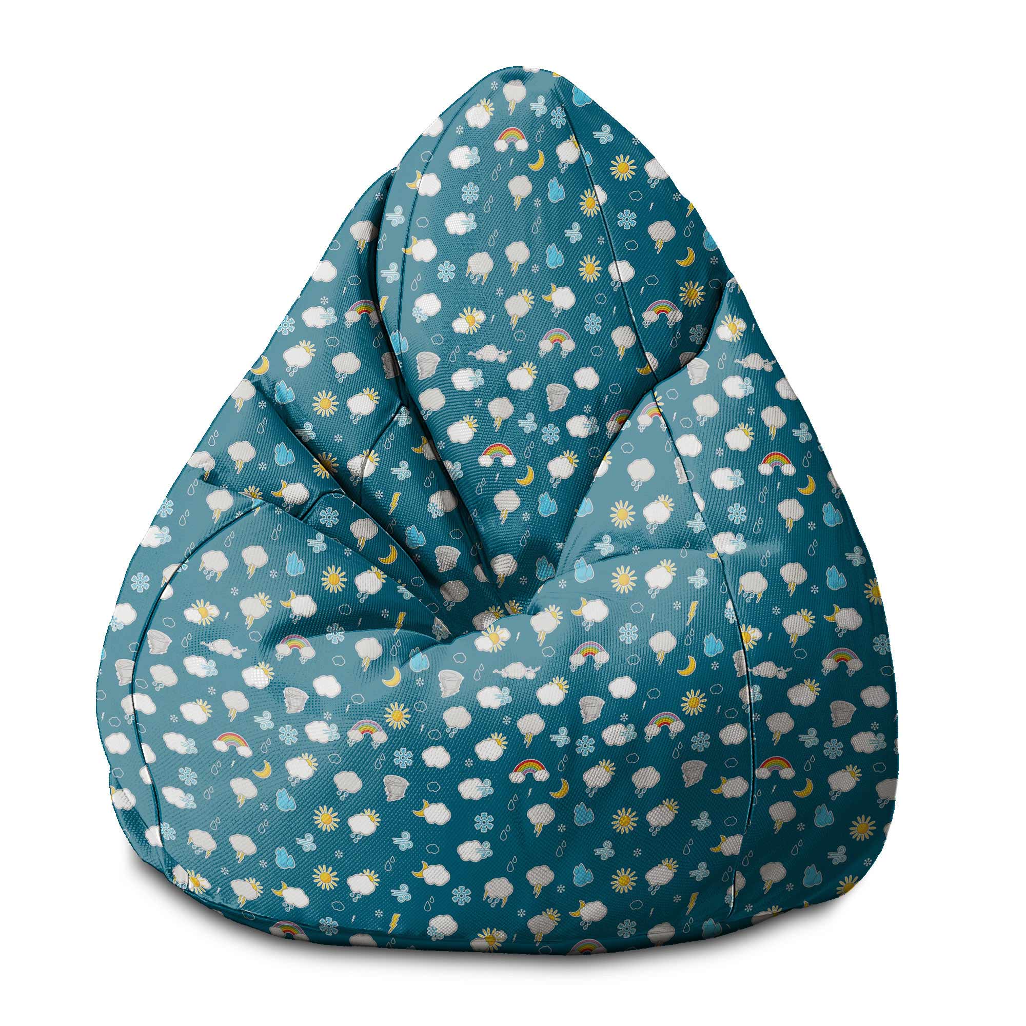 Puf Pearshape Deštivé Počasí
