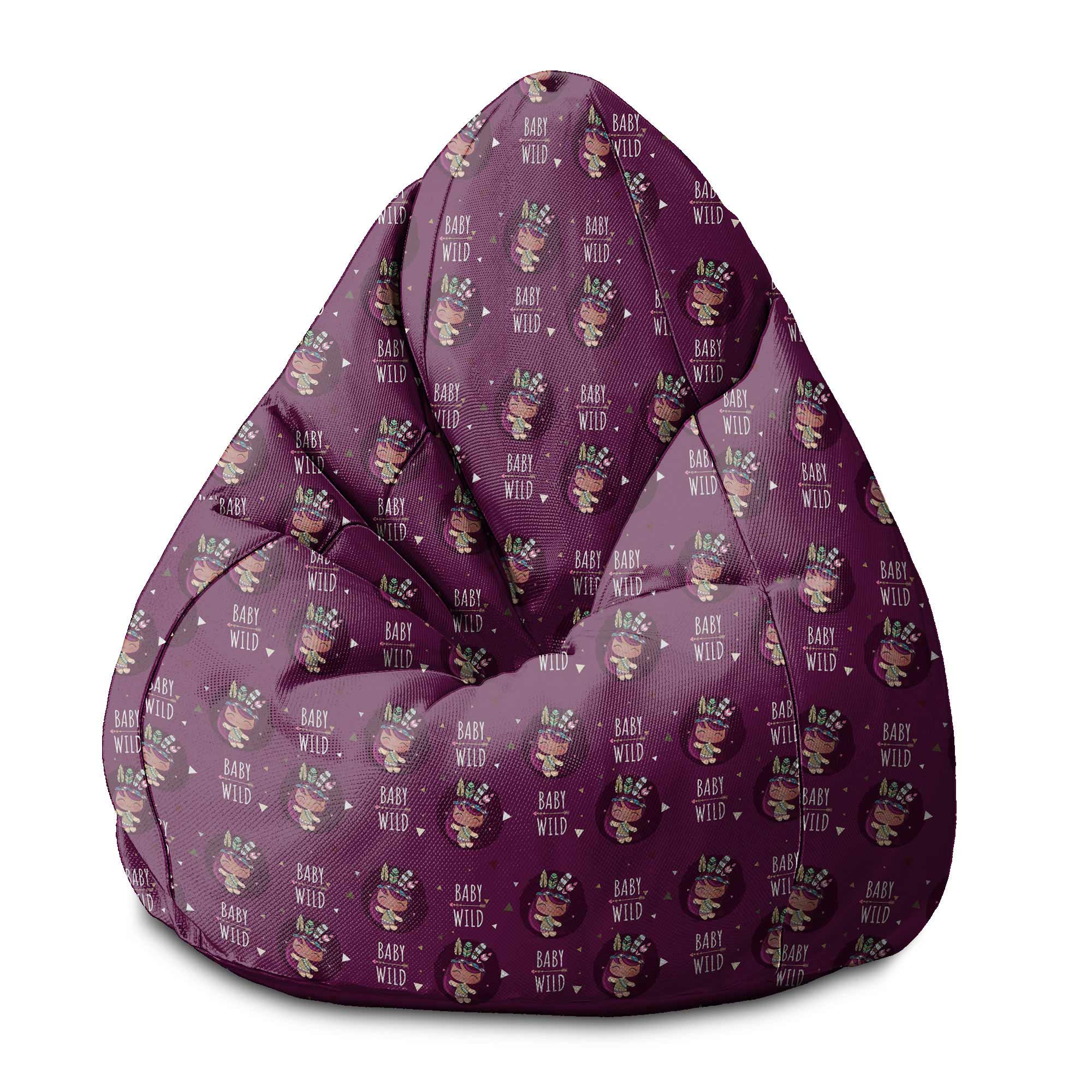 Puf Birnenform Baby Wild
