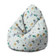 Puf Birnenform Cartoon Bunte Hunde-M-Samt