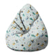 Puf Birnenform Cartoon Bunte Hunde-S-Samt