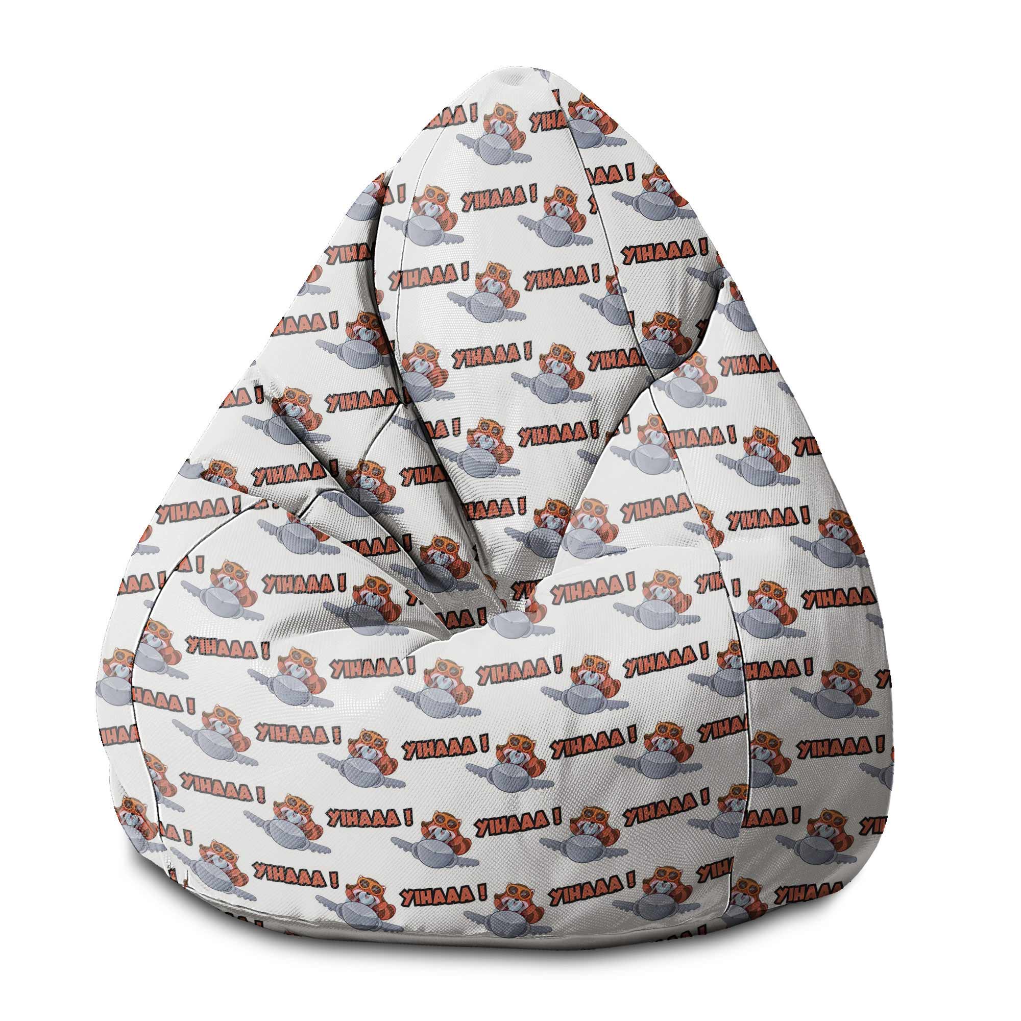 Puf Birnenform Cartoon Fuchs