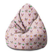 Puf Birnenform Happy Small Dogs-S-Samt