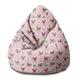 Puf Birnenform Happy Small Dogs-S-Samt