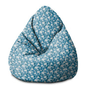 Puf Birnenform Blaue Seerose-S-Oxford