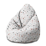 Puf Birnenform Brauner Terrazzo-M-Oxford