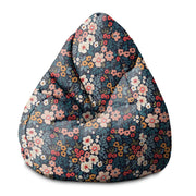 Puf Pearshape Bunte Blumen