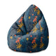 Puf Birnenform Doodle Exotisch-M-Samt
