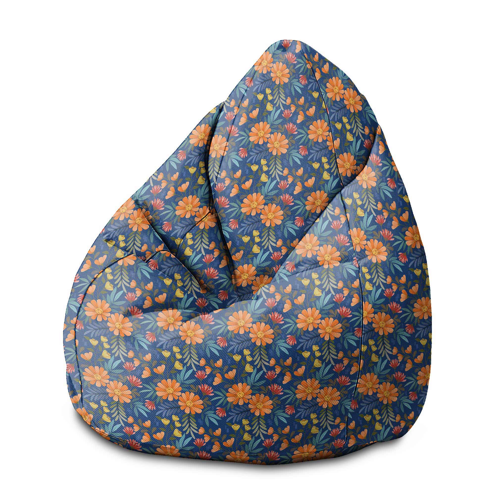 Puf Birnenform Blume Bloom-M-Oxford