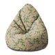 Puf Pearshape Fresh Spring Leaves-S-Velvet