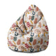 Puf Pearshape nepravidelné tvary-M-velvet