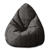 Sitzpouf Birnenform Abstraktes Design-S-Oxford