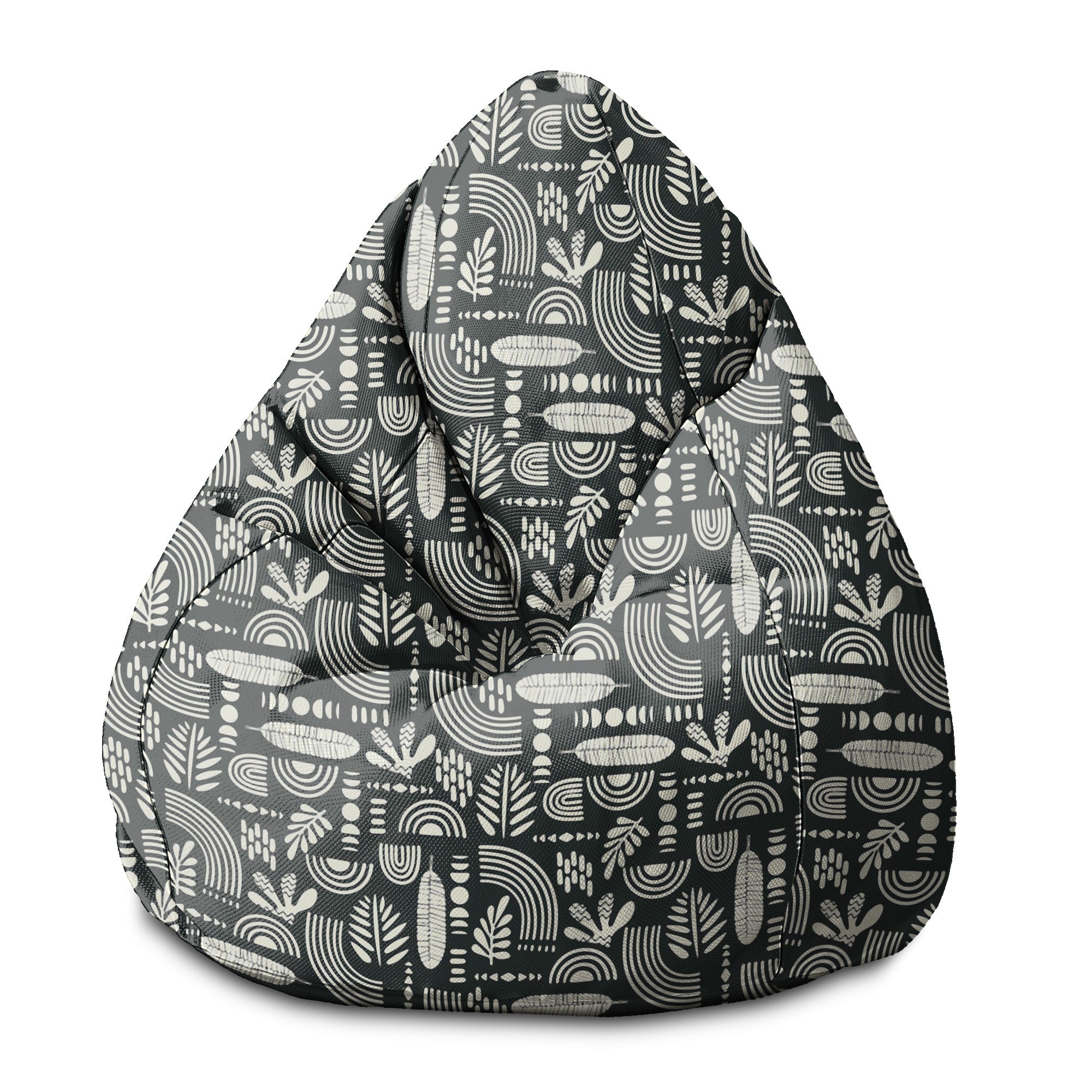 Sitzpouf Pearshape Artistic Abstract Art