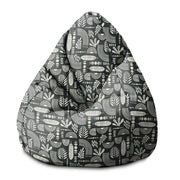 Sitzpouf Pearshape Artistic Abstract Art-S-Oxford