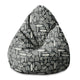 Sitzpouf Pearshape Artistic Abstract Art-S-Panama