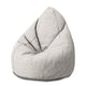 Pearshape Pouf Beige Dots-M-Oxford
