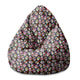 Puf Pearshape Barevná Lebka S-Velvet