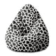 Puf Pearshape Cow Print-S-Velvet