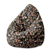 Puf Pearshape Dark Jungle Pattern-M-Oxford