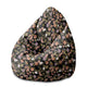 Puf Pearshape Dark Jungle Pattern-M-Oxford
