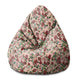 Puf Birnenform Dunkler Dschungel Pink