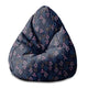 Pearshape Pouf Geometric Flower-S-Oxford