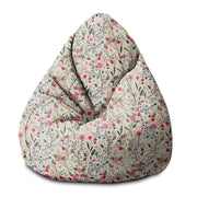 Puf Pearshape Letnia Łąka-S-Velvet