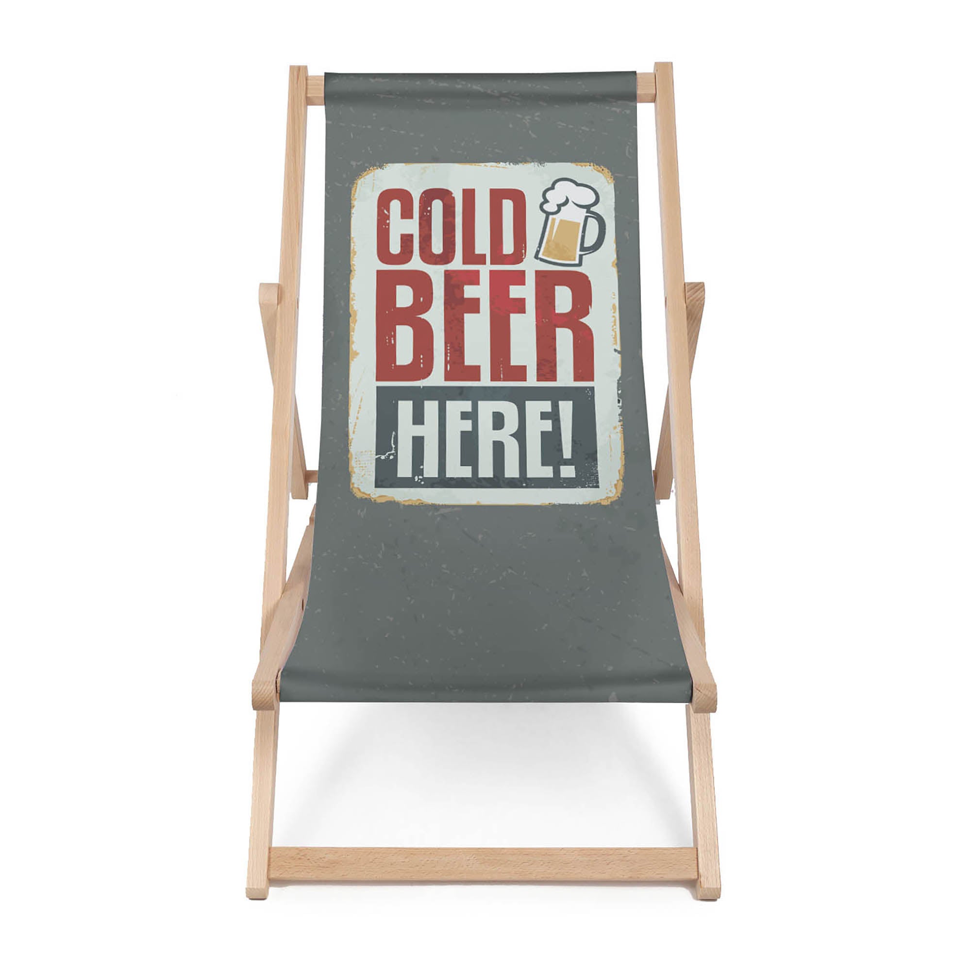 Holztisch Cold Beer-50x50 CM