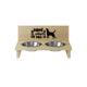 Dog Bowl Stand Home is Where the Dog Is-L