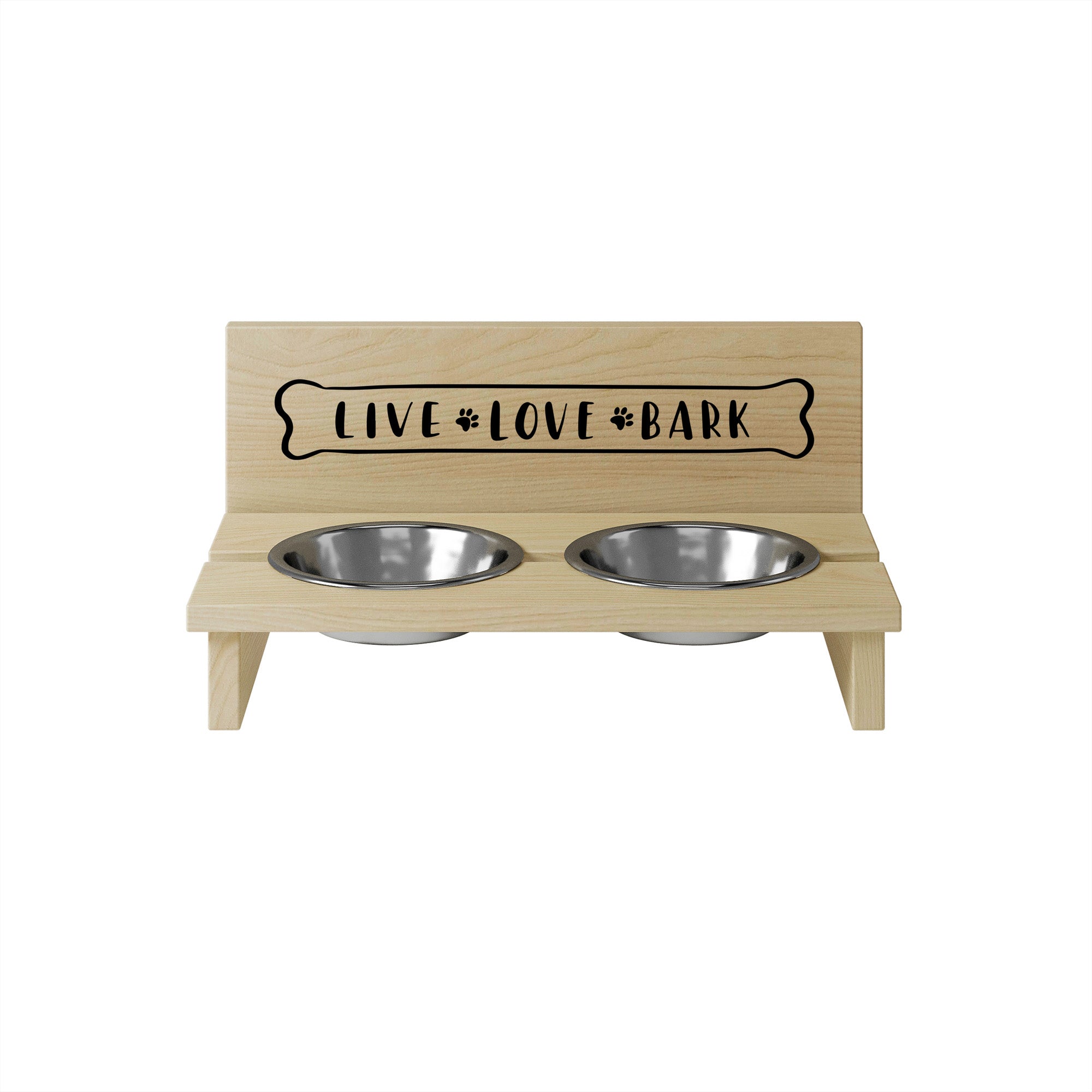 Futternapfständer für Hund Live Love Bark-M