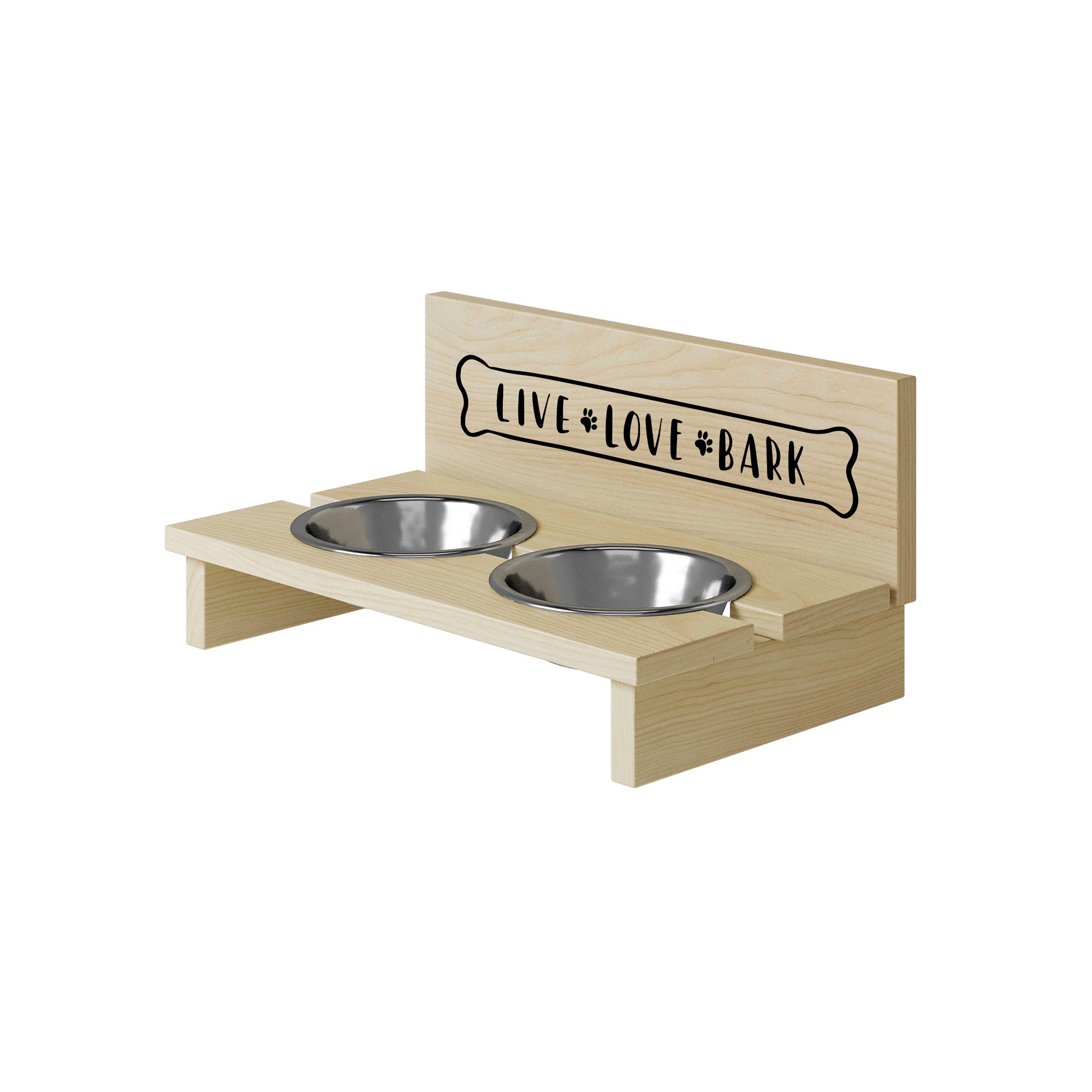 Futternapfständer für Hund Live Love Bark-M