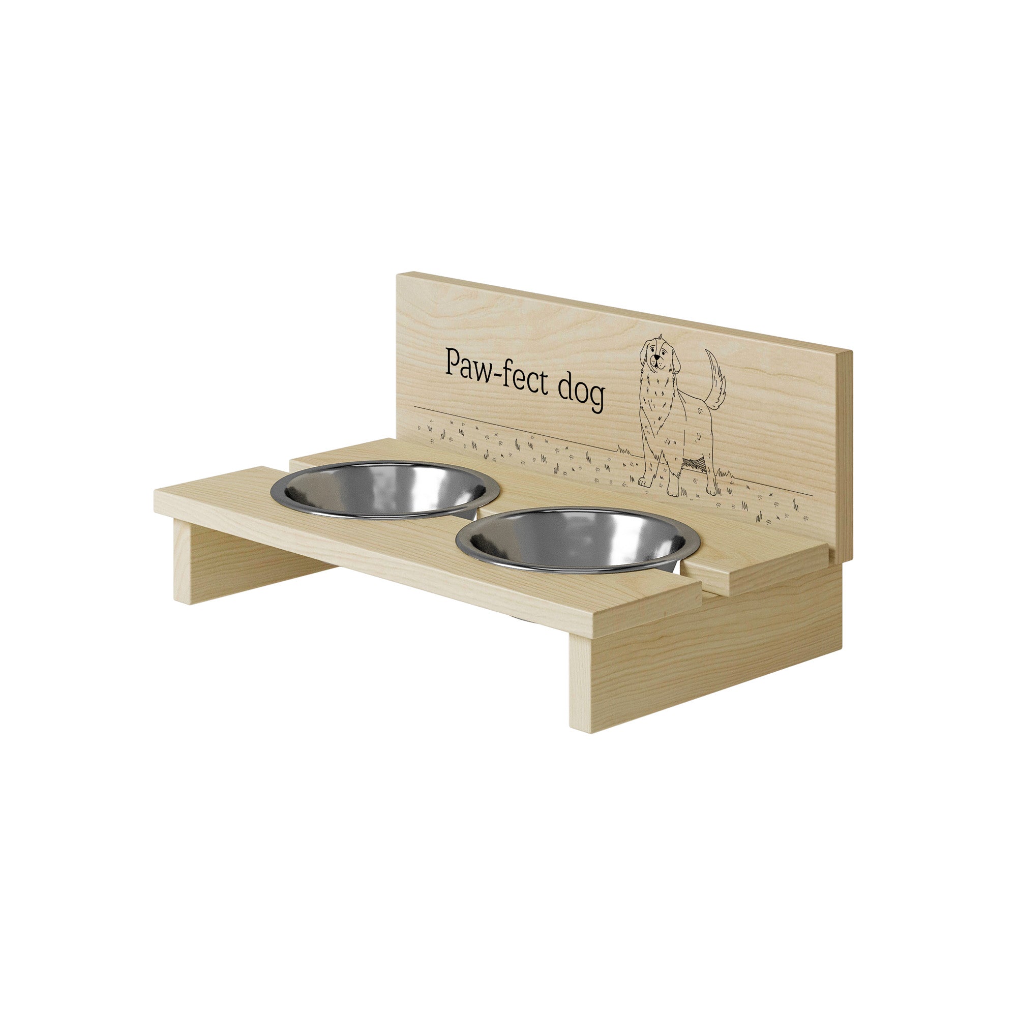 Futternapfständer für Hund Paw Fect Dog-M