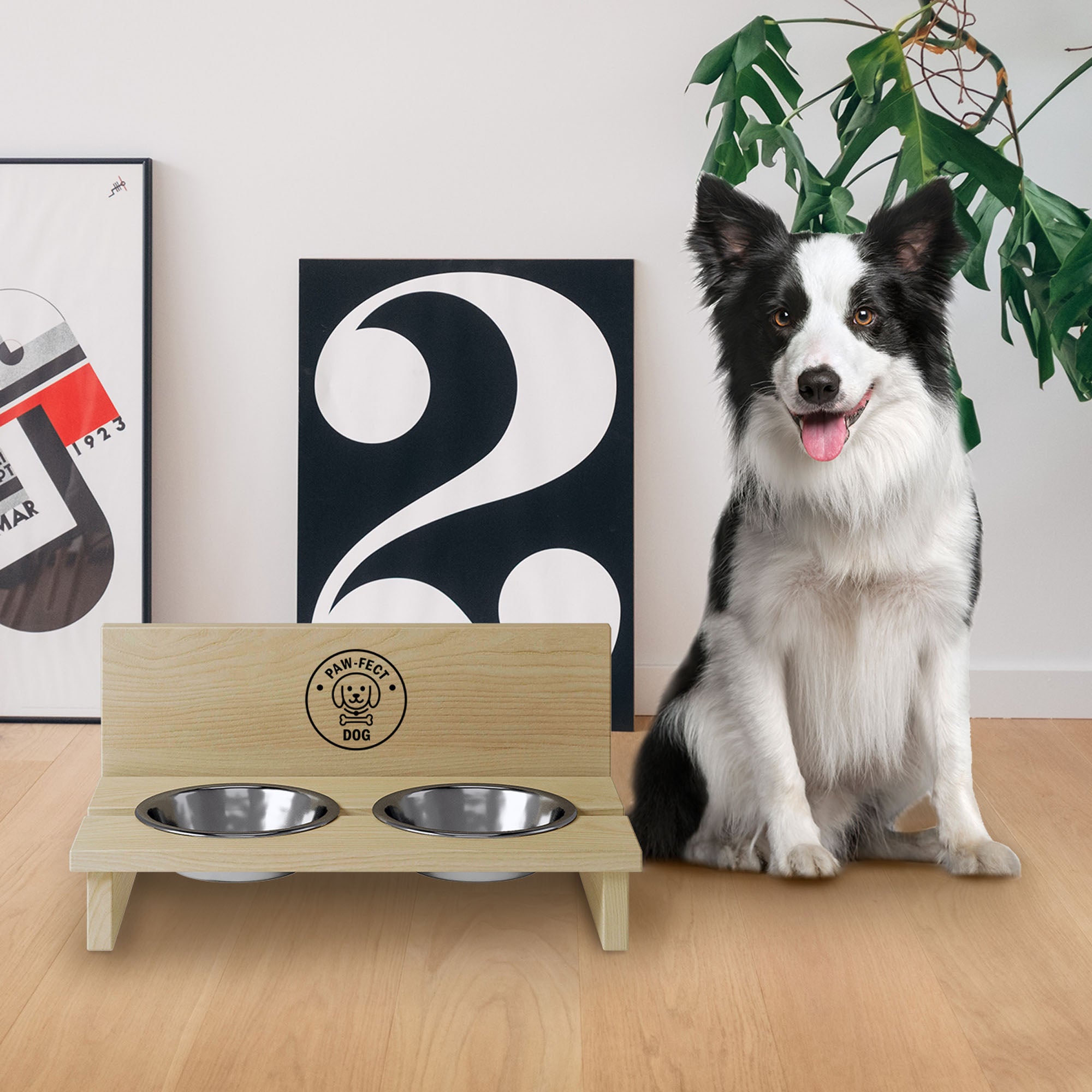 Futternapfständer für Hund Paw Fect Dog2