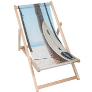 Holzliegestuhl Surfbrett