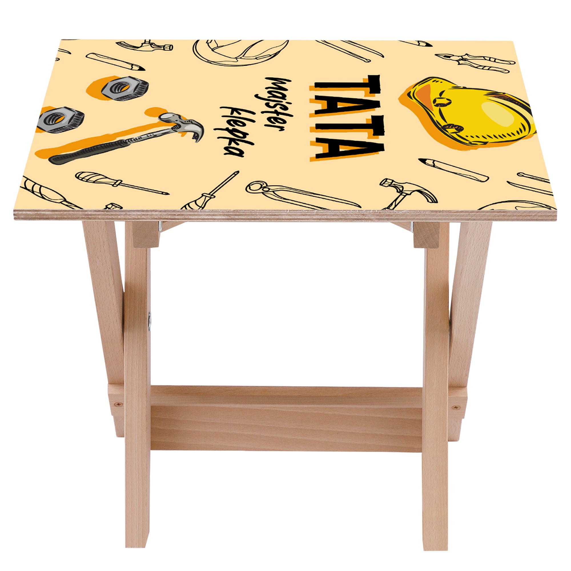 Set Liegestuhl und Tisch Meister Klepka