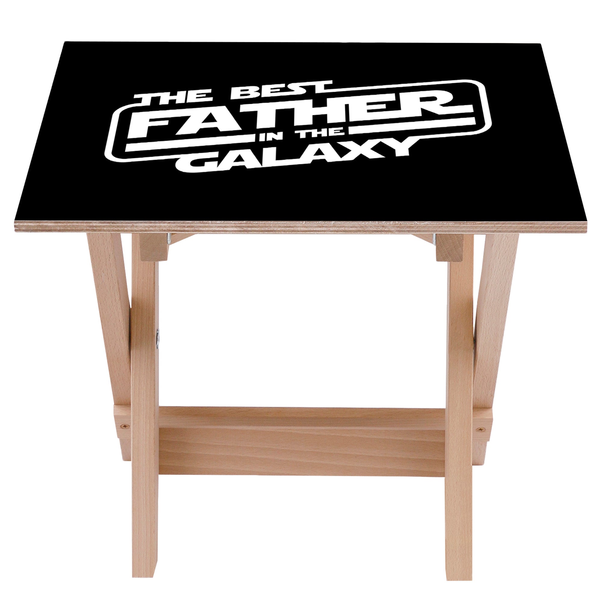 Set Liegestuhl und Tisch Bester Vater in der Galaxie