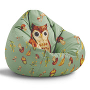 Puf Paradise Herbst-Eule-S