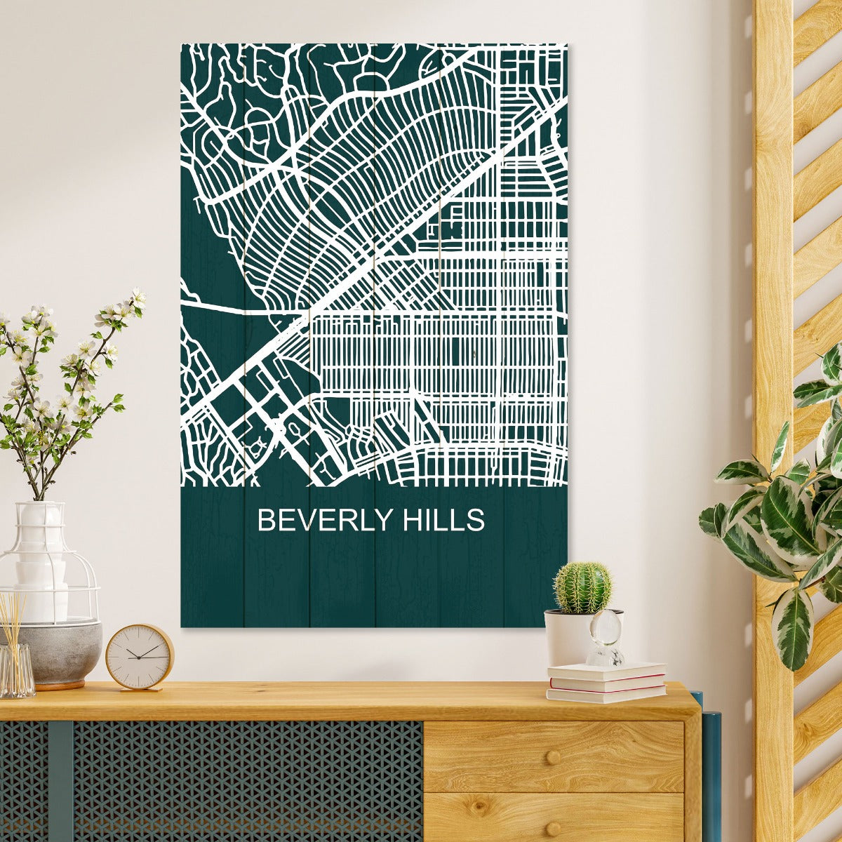 Bild Wood Beverly Hills-20x30 cm