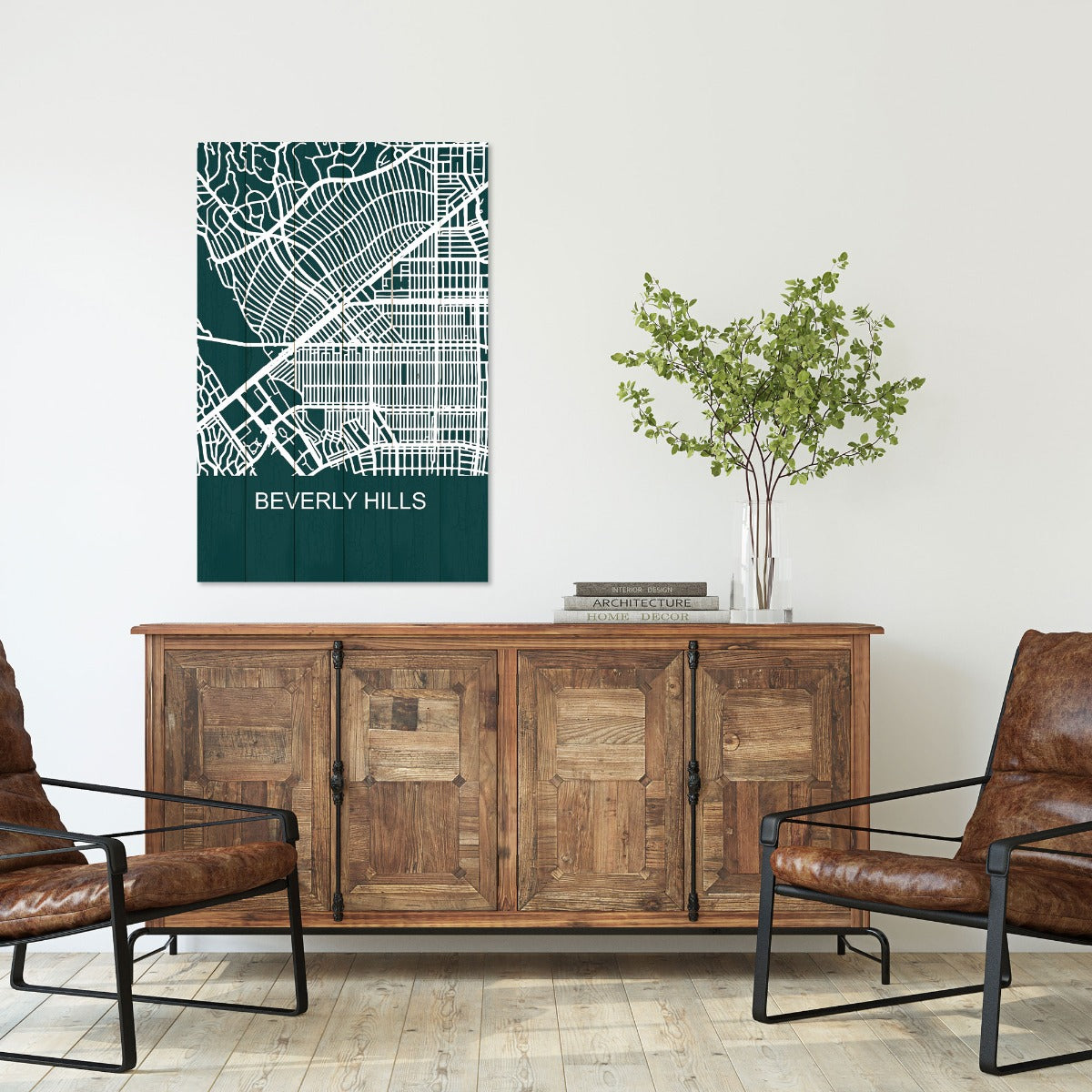 Bild Wood Beverly Hills-20x30 cm