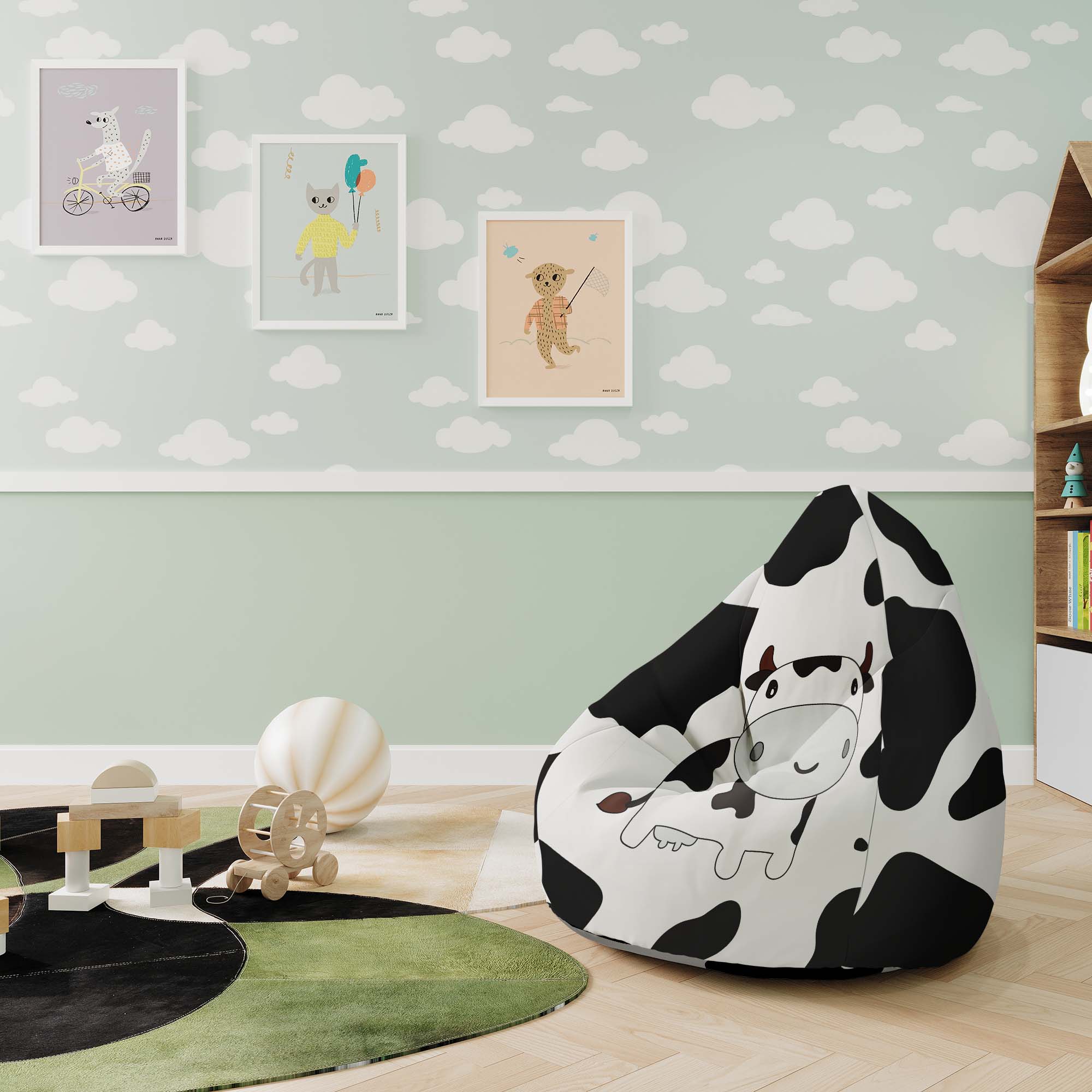 Sitzsack Pearshape Bobby Moo