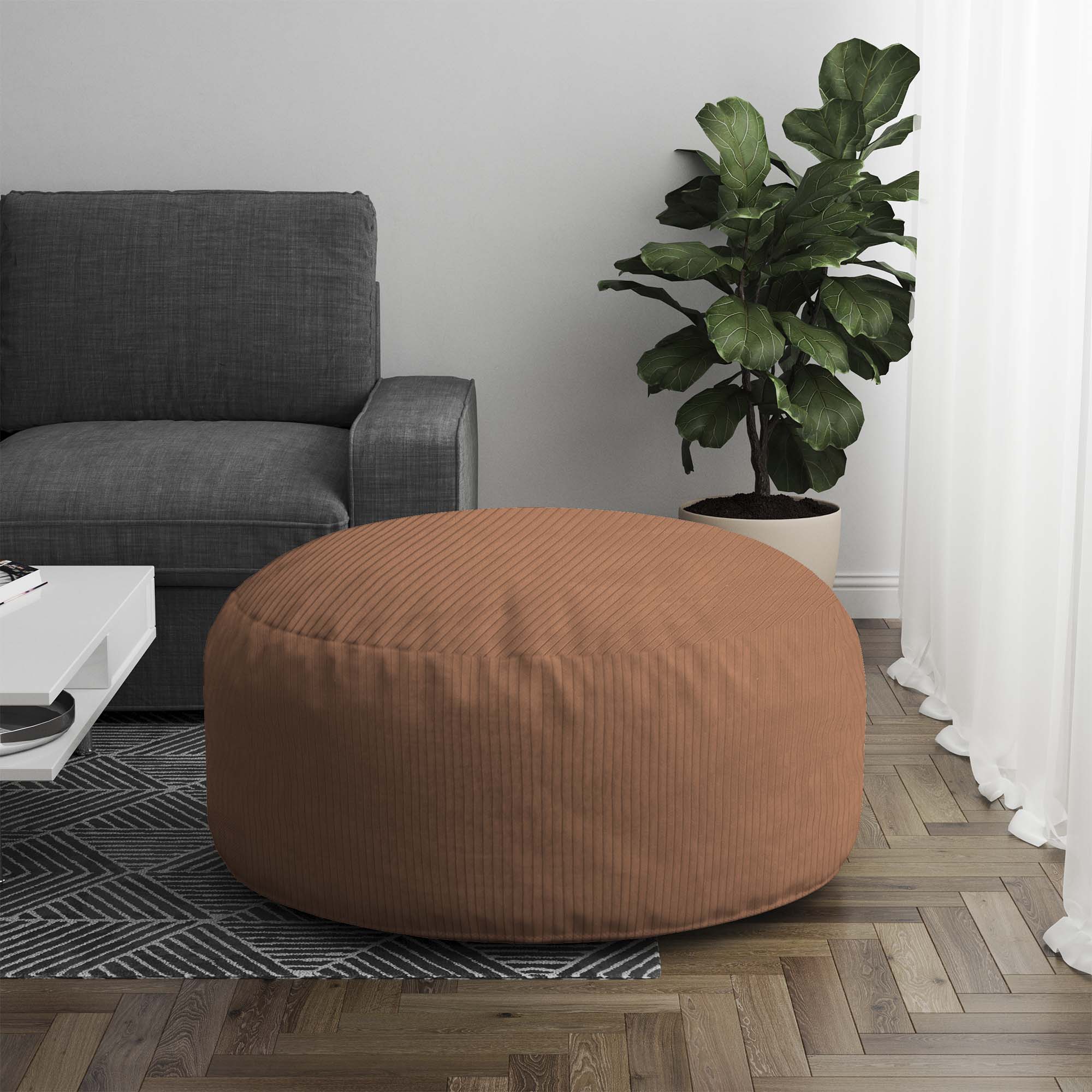 Puf Roller Braunbär